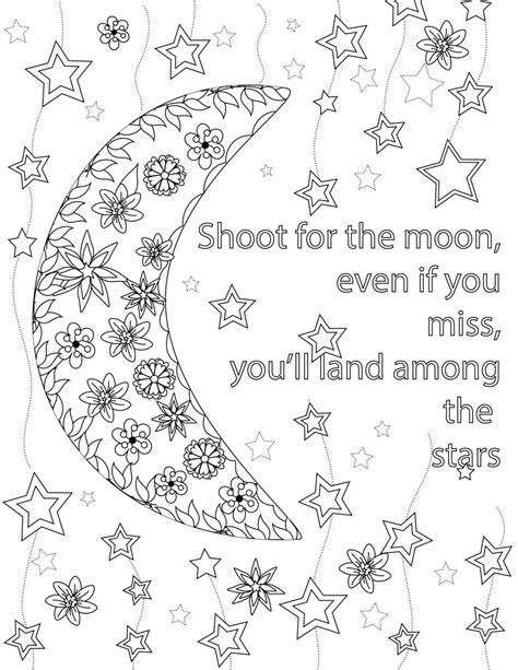 quote coloring pages  adults  teens  coloring
