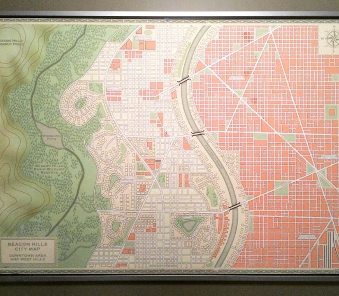 Beacon Hills California Map Map of Beacon Hills   Teen Wolf Wiki