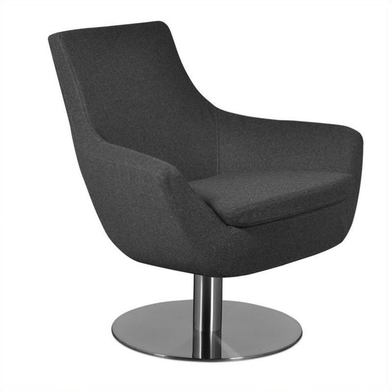 Take Offer AEON Furniture Brett Upholstered Lounge Chair in Gray Before
Too Late
