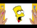 How To Draw Bart Simpson | The Simpsons