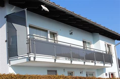 Glas Terrassengeländer