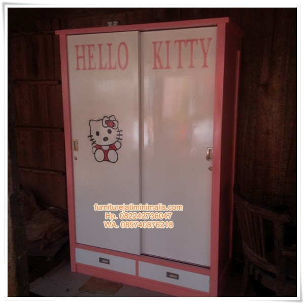 Lemari Sliding Anak Hello Kitty lemari sliding anak Lemari Sliding Anak Hello Kitty lemari sliding anak