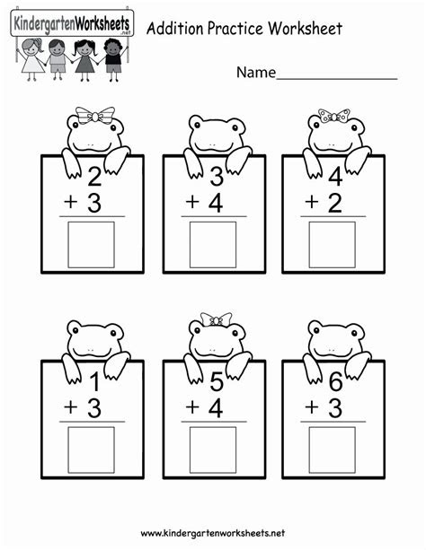  free printable math worksheets for kindergarten kindergarten math