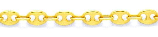 Originalfoto GOLDKETTE MASSIV GOLD BOHNEN MARINA SCHIFFSANKER