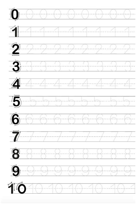  free printable tracing letters and numbers worksheets