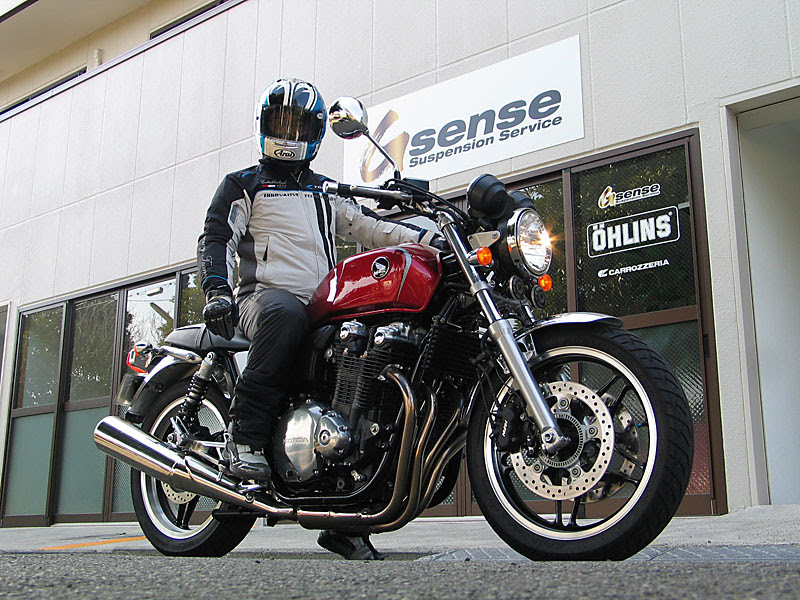 Cb1100の足付き性向上計画 サスペンション サービス G Sense ジーセンス Add More