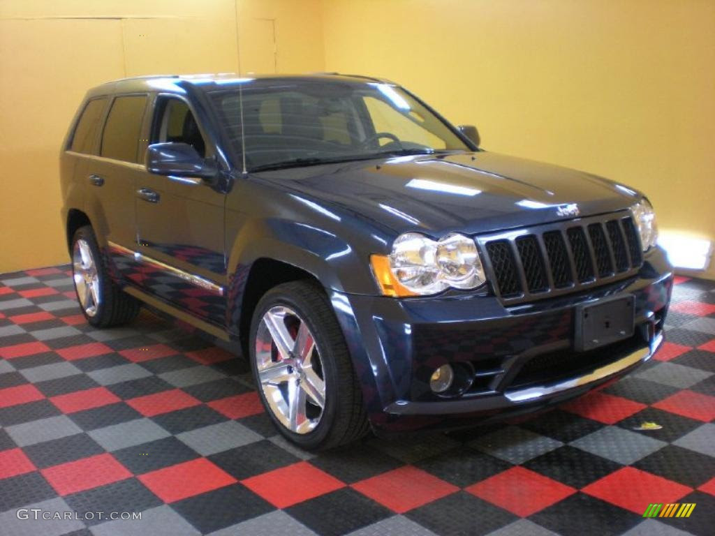 08 Modern Blue Pearl Jeep Grand Cherokee Srt8 4x4 Gtcarlot Com Car Color Galleries