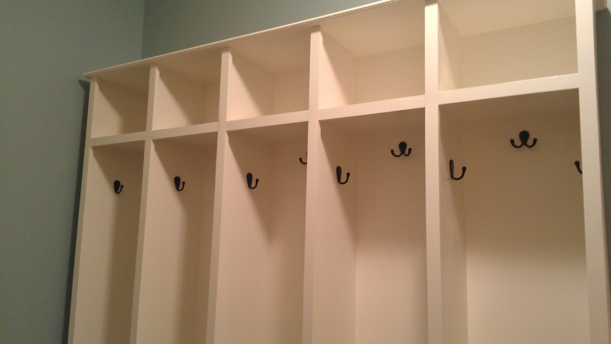 Mudroom Locker Wood Plans Pictures to pin on Pinterest