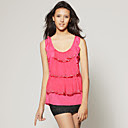 wholesale Beaded Layered Ruffle Blouse / Women's T-shirts (FF-T-CC1317001)