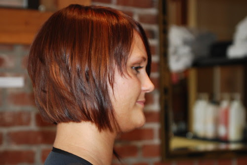 Choppy Bob Haircut Layered bob hairstyle wtih layers in fine hair