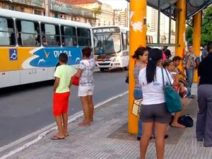 Ônibus Natal (Foto: Reprodução/Inter TV Cabugi)