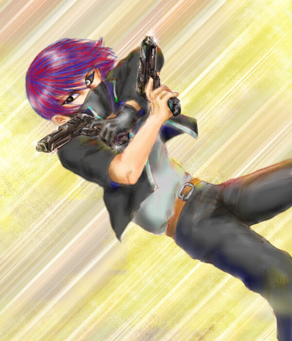 銃撃戦 ちゃかさん