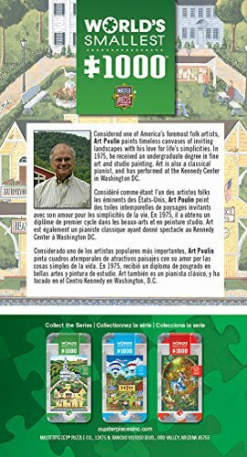 Toys Hobbies Small Town 1000 Piece Tin Box Masterpieces World S Smallest Bean Station Depot Contemporary Puzzles