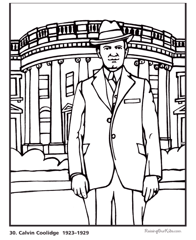 uvm presidents day coloring pages
