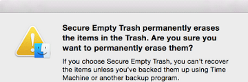 Quick Way To Empty Mac Trash