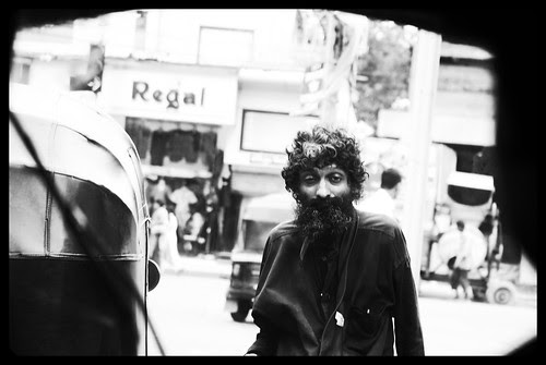 The Long Tie Beggar of Bandra Is Dying Slowly At Bhabha Hospital Bus Stop by firoze shakir photographerno1
