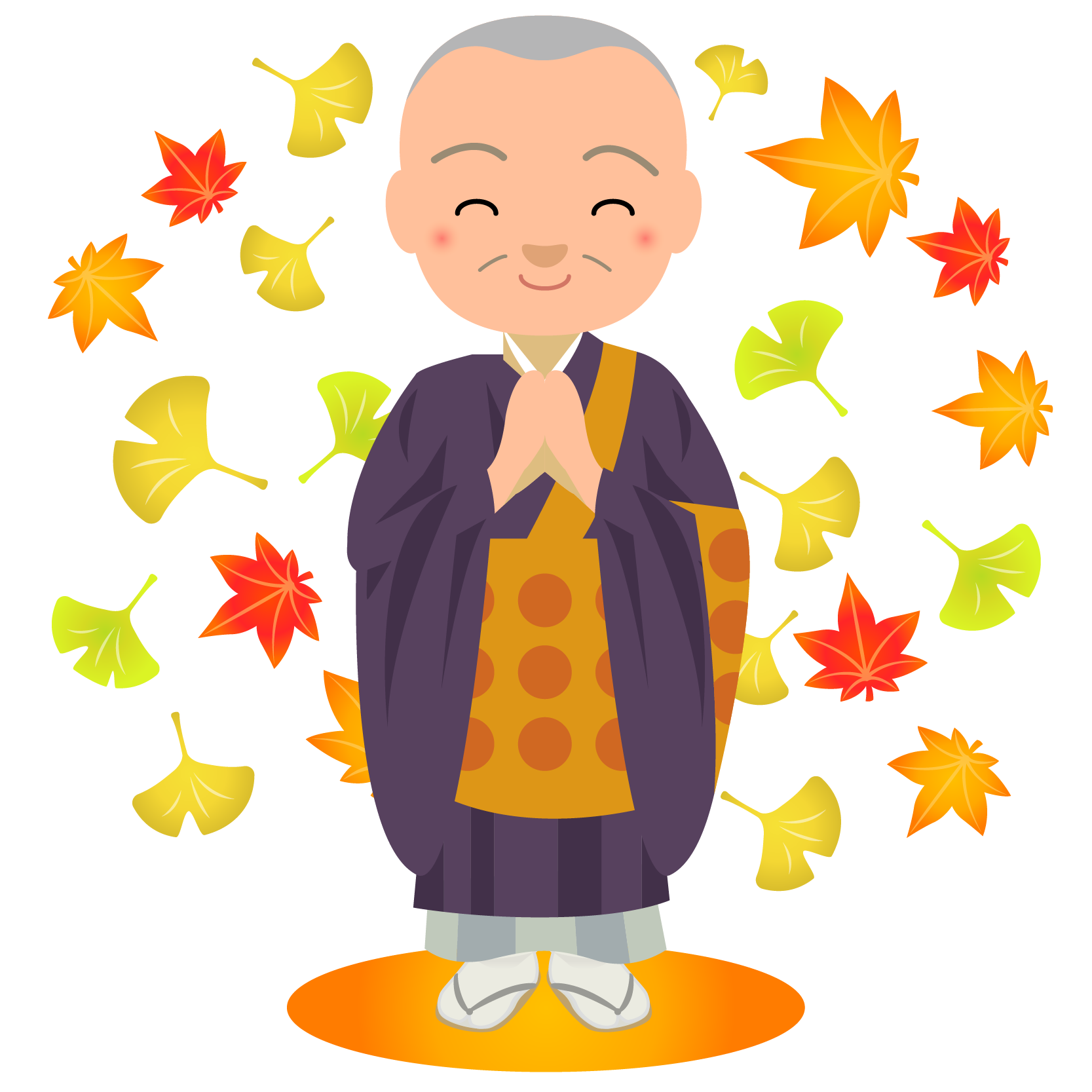 最新 かわいい お 坊さん イラスト 最高の新しい壁紙aahd
