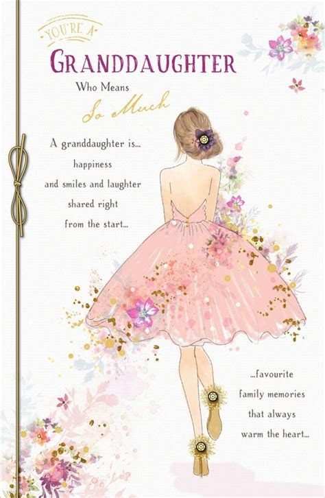 Happy birthday cards to mom, dad, sister, brother, son, daughter, grandpa, grandpa, husband, wife and so much . granddaughter birthday templates for creative card design candacefaber