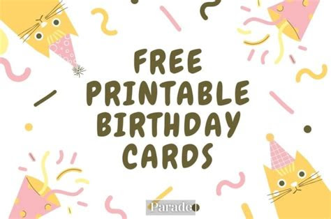 In this article, we will explore the world. 20 free printable birthday cards parade entertainment recipes