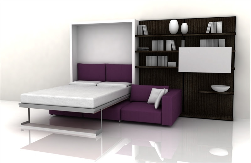 Functional Furniture With Folding Bed For Small Living Room â Swing ...