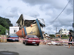 TJs Kazbah North New Brighton Feb quake