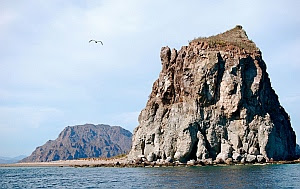 Pinnacle rock near Puerto Escondido.