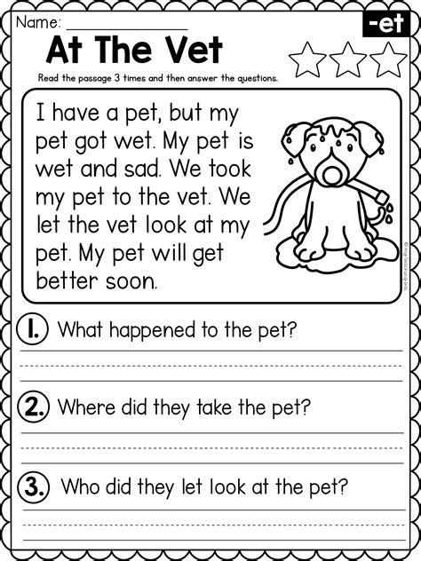  cvc reading comprehension worksheets for kindergarten pdf emanuel