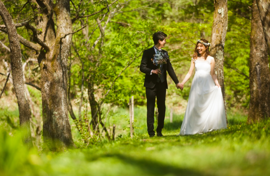 軽井沢 ６月 フォトウェディングにお越しいただきました Land Wedding