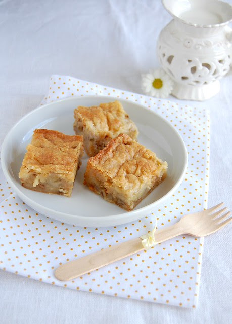 Banana blondies / Blondies de banana