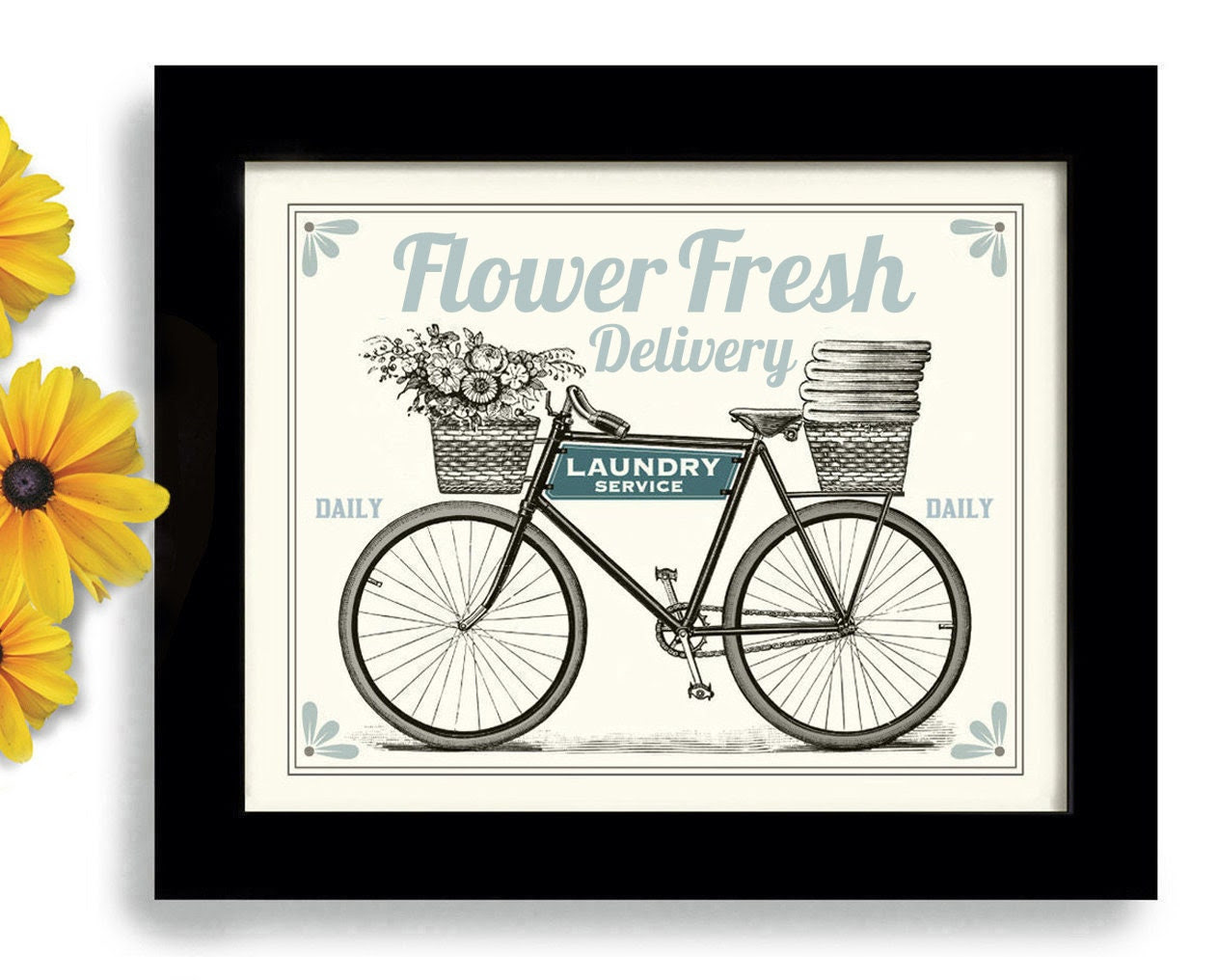 Laundry Room Decor Wall Art Print Kitchen Art Laundry by DexMex