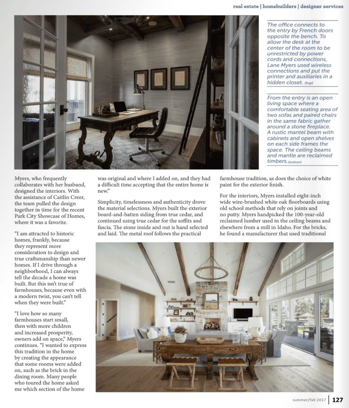 Mountain Express Magazine Lane Myers Construction Utah Custom