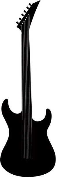 Download Vector silhouettes guitar Free vector in Encapsulated ...