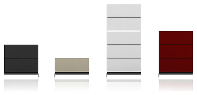 Brix Narrow Storage (Build Your Own) modern-nightstands-and-bedside ...