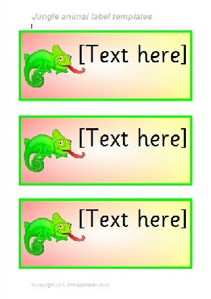 Themed Editable Classroom Labels for Primary School - SparkleBox