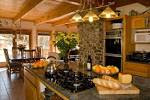 Black Red Beige Kitchen : Kitchen Cabinet Design Interior In ...