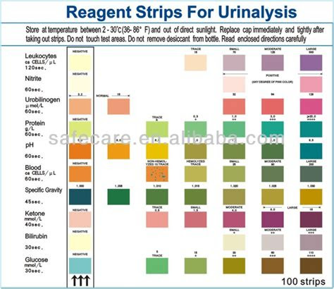 urine strip test 11 parameters urinalysis reagent urinalysis test