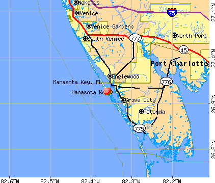 Manasota Key, Florida (FL 34223) profile: population, maps, real 