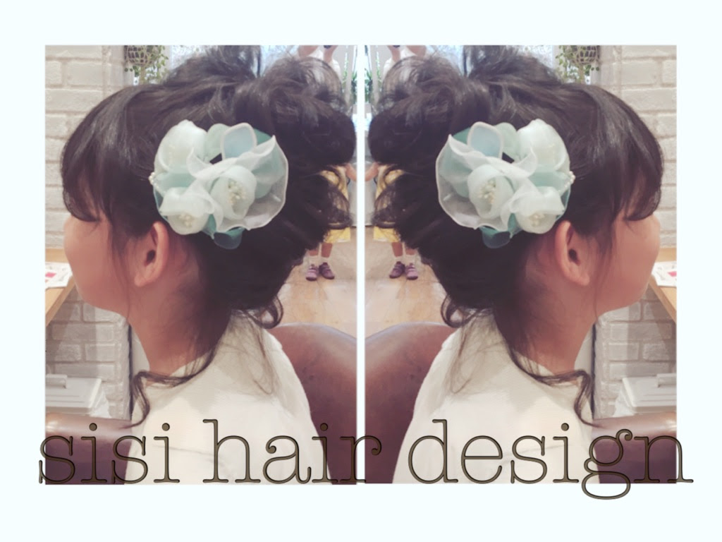 発表会 子供ヘアアレンジ 七五三 Sisi Hair Design シシヘアーデザイン 大岡山の美容室