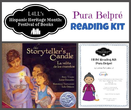 Belpre Reading Kit - Hispanic Heritage Month Blog Hop - Multiculturalkidblogs.com