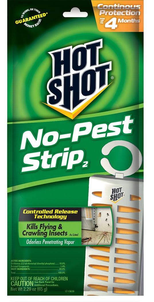 Amazon.com : Hot Shot 5580 No Pest Strip Unscented Hanging Vapor ...