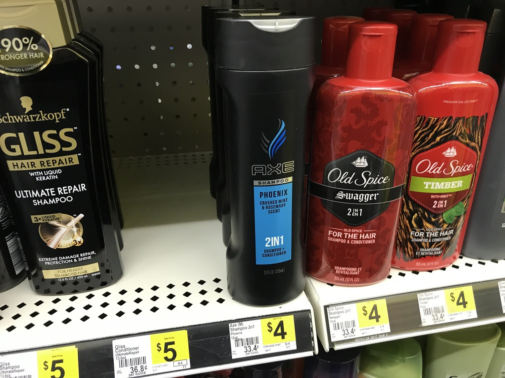 Axe Hair Care for as low a $0.50 a bottle at Dollar General ...