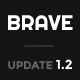 BRAVE: Dark, clean, fully responsive. By Bonfire. - ThemeForest Item for Sale