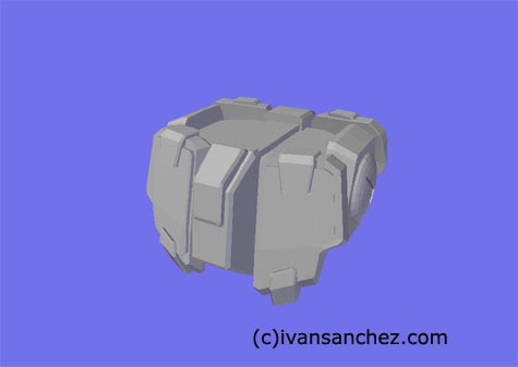 crossbone gundam x1 x2 x3 3d mesh cg sandrum