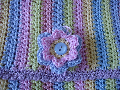 summer crochet cotton bag WIP 003