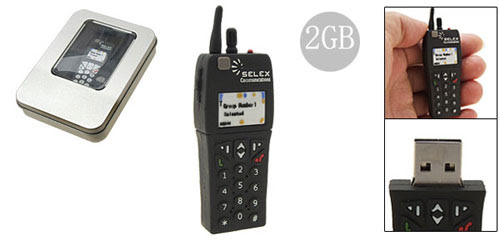 Novelty Mini Mobile Phone Shaped 2GB USB Memory Stick