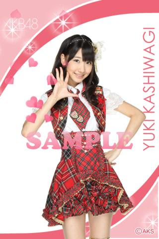 柏木由紀を触ると動くライブ壁紙 ちょいエロ親父の選抜アプリ日記