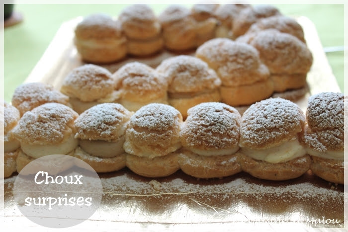 Choux Surprises En Forme De Chiffre Comme Un Pain Surprise La Cuisine De Malou