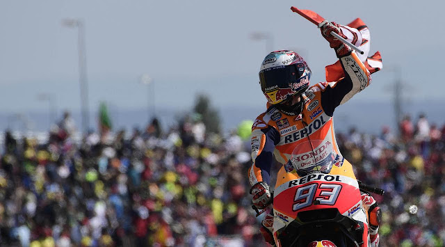 Marc Marquez menjadi kandidat utama juara dunia MotoGP 2017