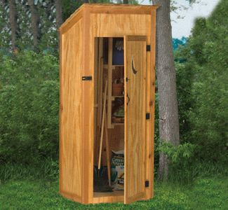 Me Creas: More Outhouse storage shed plans
