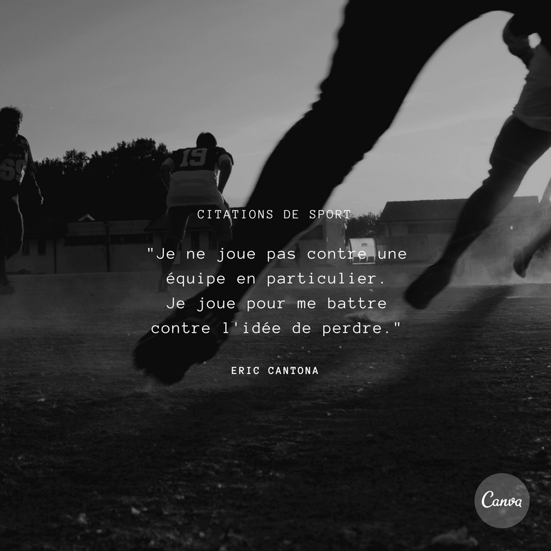 Notre Selection Des Meilleures Citations Sur Le Sport Canva
